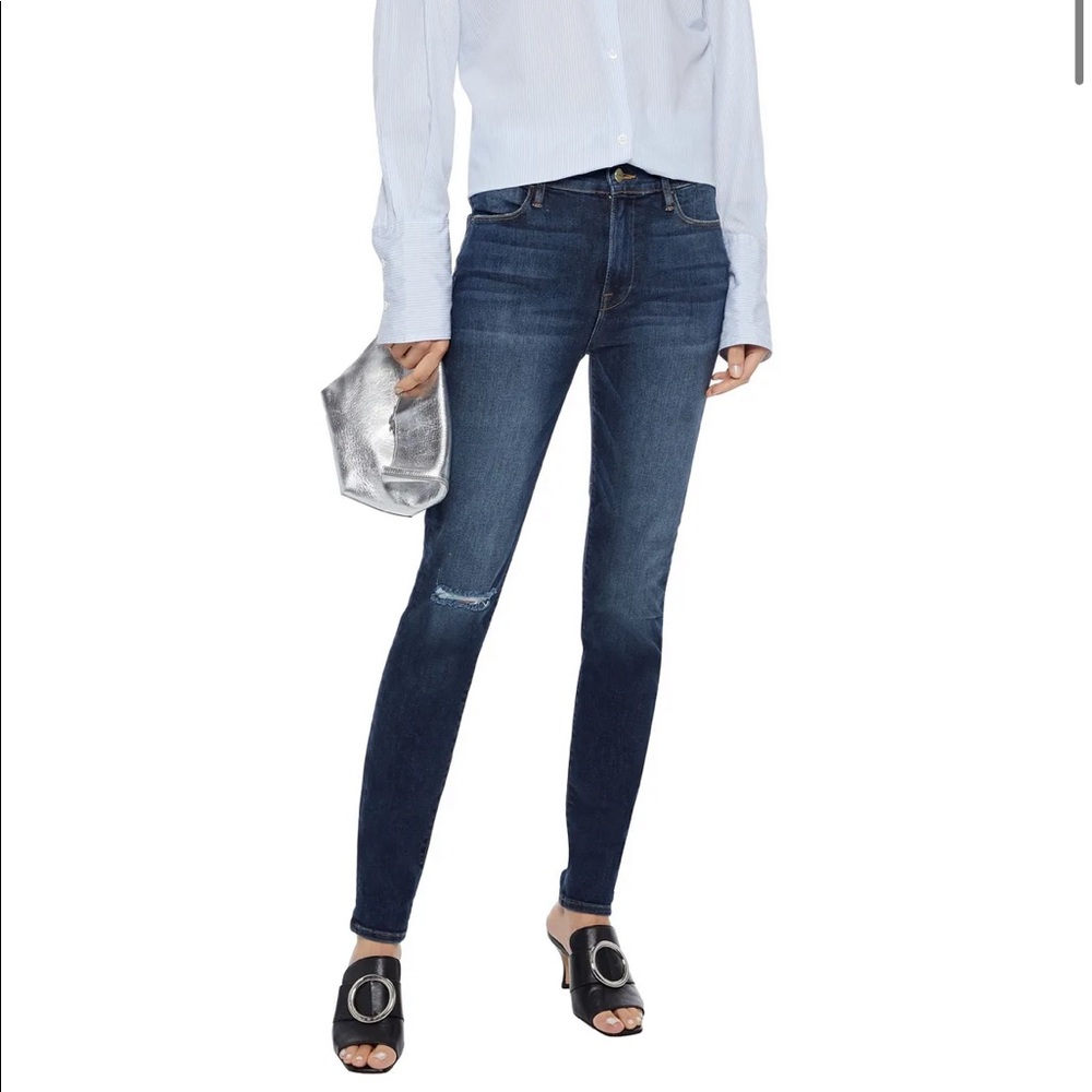 Frame Denim NWT Le High Skinny Jeans